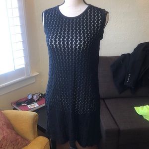 Dolce and Gabbana sheer shift dress Or coverup sml